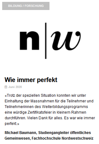 Referenz FHNW - CAMPUSSAAL