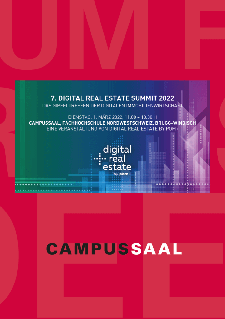 campussaal flyer ancien campussaal real estate summit - CAMPUSSAAL